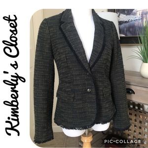 💕BANANA REPUBLIC💕 Tweed Blazer
